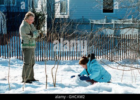 SNOW CAKE UK/Kanada 2006 Marc Evans, Alan Rickman (Alex Hughes) et Sigourney Weaver (Linda Freeman) Régie : Marc Evans Banque D'Images