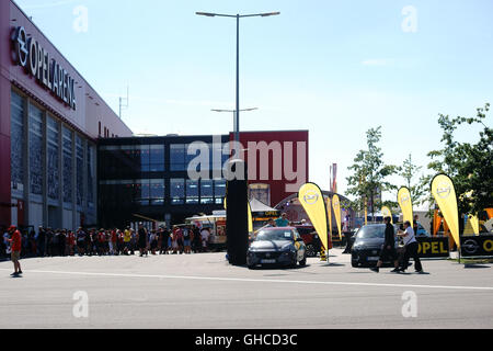 Match amical de football FSV Mainz 05 Banque D'Images