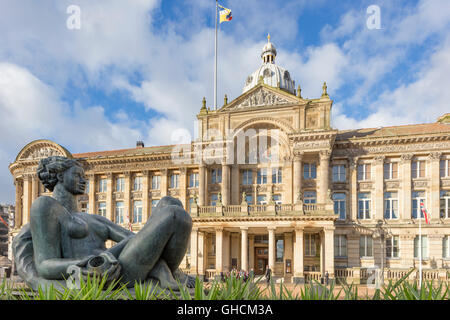 Birmingham City Council House, Victoria Square, Birmingham, Angleterre, RU Banque D'Images