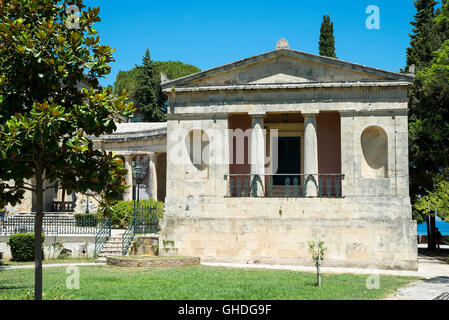 Palais de Saint-Michel et Saint-Georges à Corfou, îles Ioniennes, Grèce, Europe Banque D'Images