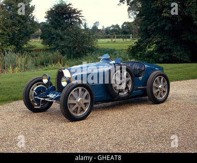 1926 Bugatti Type 35 Grand Prix 2 places 2,0 litre inline tout droit du moteur 8 pays d'origine France Banque D'Images