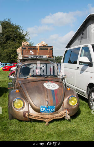 Volkswagen Beetle à Cheshire Tatton Park Banque D'Images