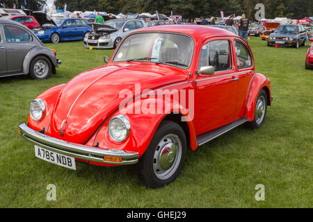 Volkswagen Beetle à Cheshire Tatton Park Banque D'Images