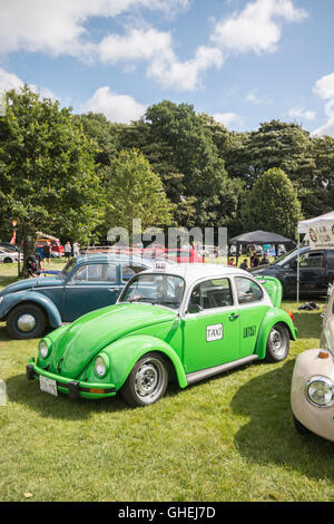 Volkswagen Beetle à Cheshire Tatton Park Banque D'Images