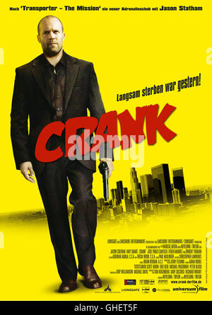 CRANK USA 2006 Gurinder Chadha, Brian Taylor Filmplakat Regie : Gurinder Chadha, Brian Taylor Banque D'Images