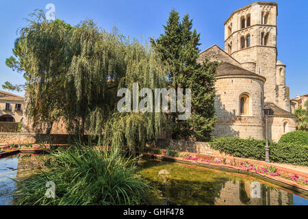 Du monastère de Sant Pere Girona Espagne Banque D'Images