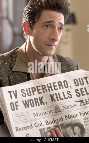 DIE VERSCHWÖRUNG Hollywoodland HOLLYWOOD-USA 2006 Hollywood-Verschwörung Die / Louis Simo (Adrien Brody) Régie : Allen Coulter aka. Hollywoodland Banque D'Images