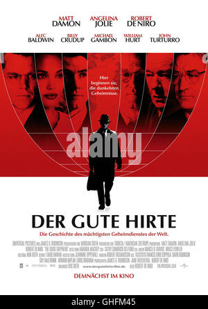 DER GUTE HIRTE Le Bon Pasteur USA 2006 Der gute Hirte / Filmplakat Regie : Robert de Niro aka. Le Bon Pasteur Banque D'Images