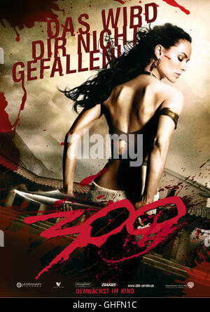 300 300 USA 2006 Zack Snyder 300 / Filmplakat Regie : Zack Snyder aka. 300 Banque D'Images