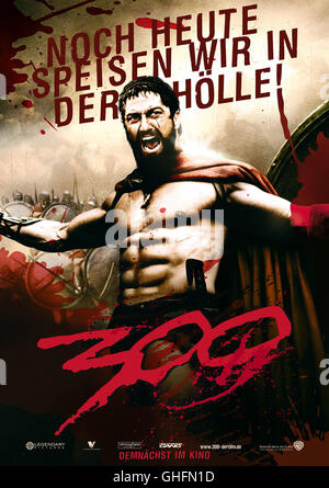 300 300 USA 2006 Zack Snyder 300 / Filmplakat Regie : Zack Snyder aka. 300 Banque D'Images