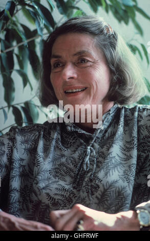 INGRID BERGMAN, actrice suédoise (Jour de naissance : 29. Août 1915 à Stockholm ; Jour du décès : 29. Août 1982 à Londres), Portrait ca. 1980. Banque D'Images