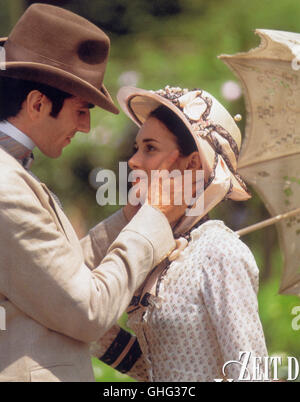 Newland Archer (Daniel Day Lewis), Welland (mai) Winona Ryder Regie : Martin Scorsese aka. L'Âge d'Innocence Banque D'Images