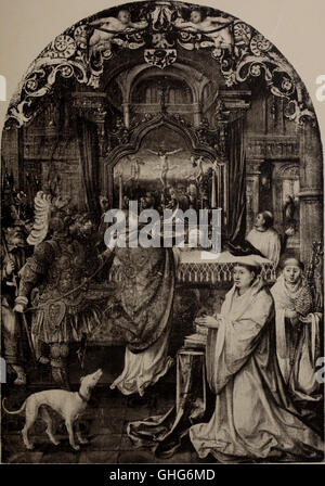 *Galerie de portraits et autres tableaux anciens* (1900) est une collection de portraits et de peintures historiques, offrant un aperçu des styles artistiques et des individus des siècles passés. Banque D'Images