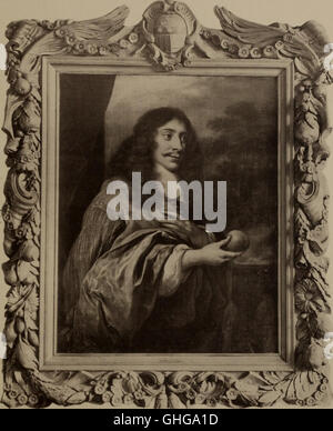 'Galerie de portraits et autres tableaux anciens' (1900) est une collection de portraits et autres peintures antiques. Il offre un regard sur les styles artistiques et les tendances culturelles du passé à travers des représentations détaillées de personnages historiques et de scènes. Banque D'Images