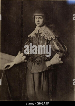 Galerie de portraits et autres tableaux anciens (1900) est une collection de portraits et autres peintures historiques, mettant en valeur des œuvres artistiques des périodes antérieures. Le livre comprend une variété de sujets et de styles à travers différentes périodes de temps. Banque D'Images