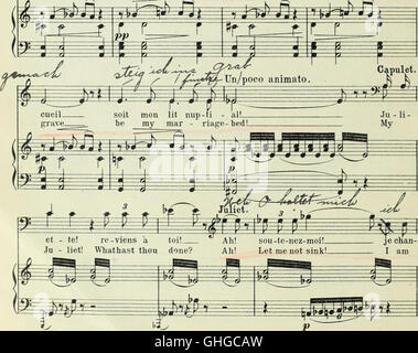 Romeo et Juliette - opéra en cinq actes (1897)