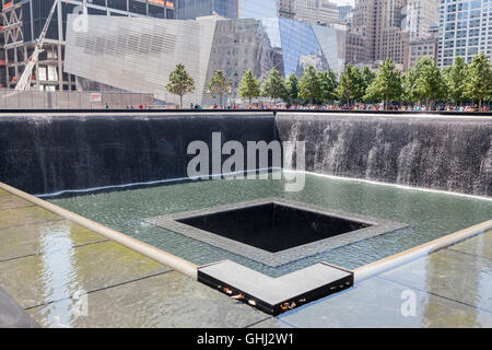 911 Memorial New York City Banque D'Images