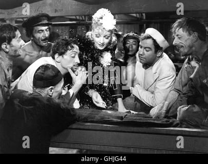 DAS HAUS DER SIEBEN SÜNDEN sept pécheurs USA 1940 - Tay Garnett Mischa Auer, Marlene Dietrich, Broderick Crawford, "même des pécheurs', Regie : Tay Garnett Banque D'Images