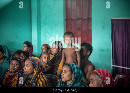 Les gens, les visages et les histoires du Bangladesh Banque D'Images