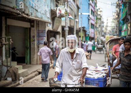 Les gens, les visages et les histoires du Bangladesh Banque D'Images