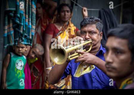 Les gens, les visages et les histoires du Bangladesh Banque D'Images