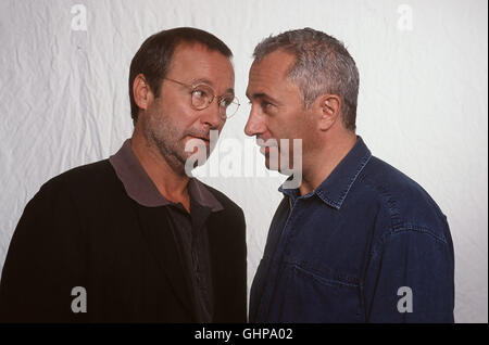 Die Sternbergs - Fabian (ERICH HALLHUBER) und Maximilian (ROBERT GIGGENBACH) sind sich nicht gerade grün. Erfuhren Gerade Sie, dass nicht Fabian sondern Maximilian von der Vater ist Lucas. Regie : Hans Liechti aka. Tabula Rasa 2 Banque D'Images