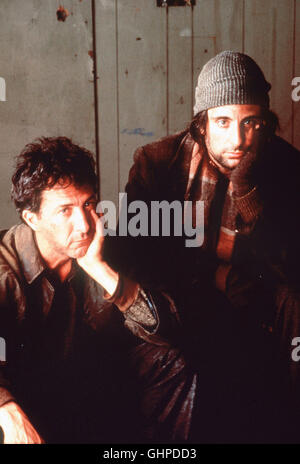 Ein ganz normaler tenue - Der kleine Ganove Bernie LaPlante (Dustin Hoffman, l.) en zone 54 Menschen das Leben. Der Hochstapler John Bubber (ANDY GARCIA) gibt sich für den ge-suchten Helden aus. Regie : Stephen Frears aka. Héros accidentel Banque D'Images