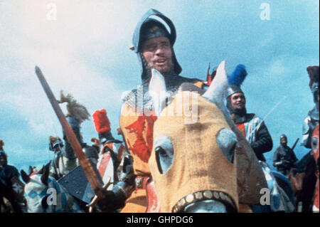 DIE RITTER DER TAFELRUNDE - voir mit MEL FERRER als König Artus Regie : Richard Thorpe aka. Chevaliers de la Table ronde Banque D'Images