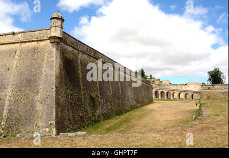 La Citadelle Blaye Gironde France Banque D'Images