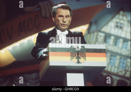 Mayence Mayence, bleibt wie es singt und lacht - Foto : JÜRGEN DIETZ als 'Bote vom Bundestag". Banque D'Images