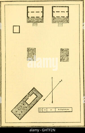 L'American Égypte - un document de voyage au Yucatan (1909) Banque D'Images