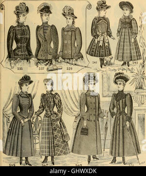 L'automne et l'hiver 1890-1891, catalogue de mode - H. O'Neill et Cie (1890)
