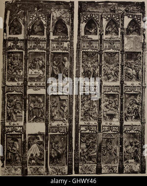 'Galerie de portraits et autres tableaux anciens' (1900) est une compilation visuelle de portraits historiques et de peintures anciennes, mettant en lumière l'évolution du portrait et de l'art des siècles précédents. Banque D'Images