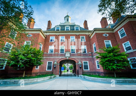 Silliman College, à l'université de Yale, à New Haven, Connecticut. Banque D'Images