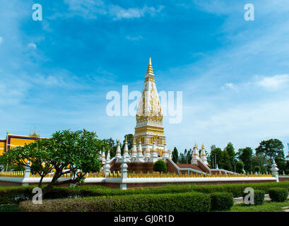 Wat Phra That phanom ,Temple Banque D'Images