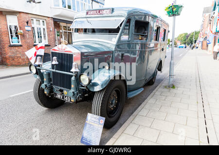 Albion RAF 1938 véhicule ambulance camion antique vintage classic UK Angleterre véhicules GO Banque D'Images