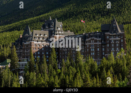 Fairmont Banff Springs Hotel, Banff, Alberta, Canada Banque D'Images