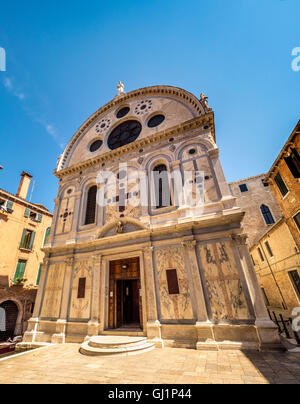 Santa Maria dei Miracole (l'église de marbre) Banque D'Images