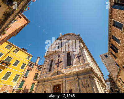 Santa Maria dei Miracole (l'église de marbre) Banque D'Images