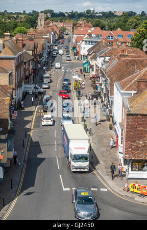 St Dunstan's Street Canterbury Kent England UK Banque D'Images