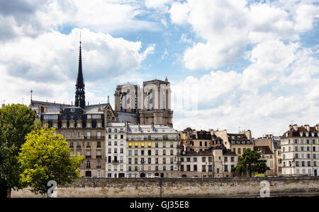 Cityscape view à Paris Banque D'Images