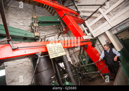 À la mine de Beamish Open Air Museum, près de Stanley dans le comté de Durham England UK Banque D'Images