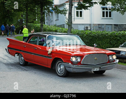 TROSA LA SUÈDE, 16 juillet 2015. L'année 1960 CHRYSLER WINDSOR Banque D'Images