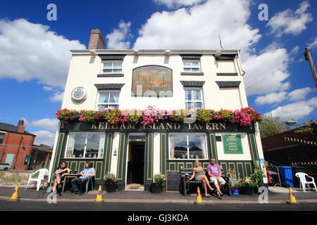 Extérieur de Kelham Island Tavern, un authentique pub à bière dans le district de Kelham, Sheffield, South Yorkshire, Angleterre, Royaume-Uni Banque D'Images