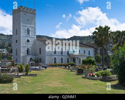 dh Kingstown St VINCENT CARIBBEAN Cathédrale de l'église anglicane St Georges Banque D'Images