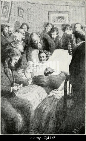 La vie d'Abraham Lincoln, l'Illustre - une notice biographique du président Lincoln prises d'Abbott's 'Vie des présidents,' et contenant soixante illustrations en demi-ton et portraits (1875) Banque D'Images