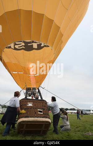 Bristol, Royaume-Uni. 12 août, 2016. Bristol Balloon Fiesta 2016 Crédit annulé : Beata cosgrove/Alamy Live News Banque D'Images