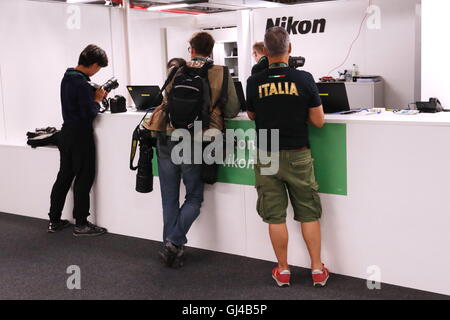 Rio de Janeiro, Brésil. 12Th Aug 2016. Vue générale : Rio Jeux Olympiques de 2016 à Rio de Janeiro, Brésil . © Sho Tamura/AFLO SPORT/Alamy Live News Banque D'Images