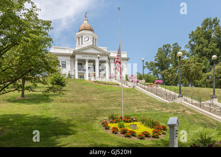 Palais de justice du comté de Jackson se trouve à la fin de la rue Main à Sylva, North Carolina, USA Banque D'Images