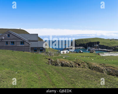 Dh FAIR ISLE SHETLAND Bird Observatory North Haven Banque D'Images